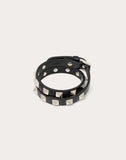 WOMEN'S VALENTINO GARAVANI ROCKSTUD BRACELET BLACK
