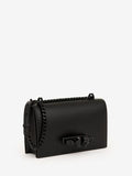 WOMEN'S ALEXANDER McQUEEN JEWELLED SATCHEL BLACK