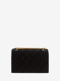 WOMEN'S ALEXANDER McQUEEN JEWELLED SATCHEL BLACK