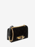 WOMEN'S ALEXANDER McQUEEN JEWELLED SATCHEL BLACK