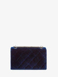 WOMEN'S ALEXANDER McQUEEN JEWELLED SATCHEL OLTREMARE