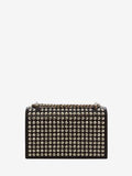 WOMEN'S ALEXANDER McQUEEN MECHANICAL JEWELLED SATCHEL BLACK