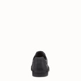 MEN'S FENDI SNEAKER Black and yellow leather low-tops