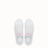 MEN'S FENDI SNEAKER White leather low-tops