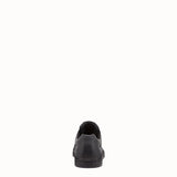 MEN'S FENDI SNEAKER Black leather low-tops