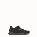 MEN'S FENDI SNEAKER Black fabric runners