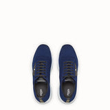 MEN'S FENDI SNEAKER Blue fabric running shoes