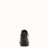 MEN'S FENDI SNEAKER Black leather and tech fabric high-tops