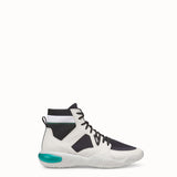 MEN'S FENDI SNEAKER White leather high-tops