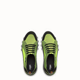 MEN'S FENDI SNEAKER Multicolor mesh low-tops