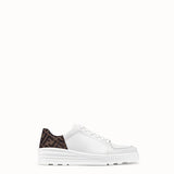 MEN'S FENDI SNEAKER White leather low-tops