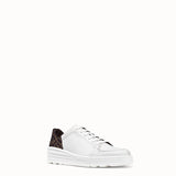 MEN'S FENDI SNEAKER White leather low-tops