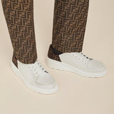 MEN'S FENDI SNEAKER White leather low-tops