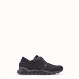 MEN'S FENDI Black tech fabric sneakers