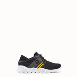 MEN'S FENDI Black tech fabric sneakers