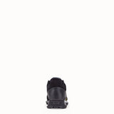 MEN'S FENDI SNEAKER Black scuba low-tops