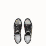 MEN'S FENDI SNEAKER High-tops in multicolor mesh