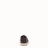 MEN'S FENDI ESPADRILLES Brown fabric espadrilles