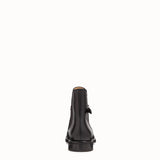 MEN'S FENDI Black leather ankle boots
