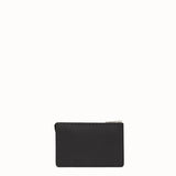 MEN'S FENDI CLUTCH in black Roman leather