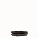MEN'S FENDI CLUTCH in black Roman leather