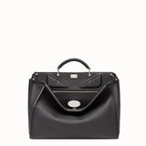 MEN'S FENDI PEEKABOO ICONIC MEDIUM Black Selleria bag