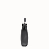 MEN'S FENDI PEEKABOO ICONIC FIT Smooth black leather bag
