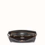 MEN'S FENDI PEEKABOO ICONIC FIT Black Roman leather bag