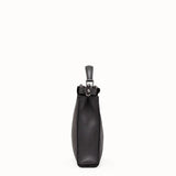 MEN'S FENDI PPEEKABOO ICONIC FIT Black leather bag