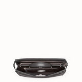 MEN'S FENDI PPEEKABOO ICONIC FIT Black leather bag