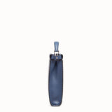 MEN'S FENDI PEEKABOO ICONIC FIT Blue leather bag