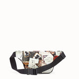 MEN'S FENDI BELT BAG Multicolor nylon belt bag