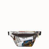 MEN'S FENDI BELT BAG Multicolor nylon belt bag