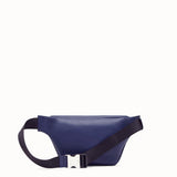MEN'S FENDI BELT BAG Blue calf leather belt bag