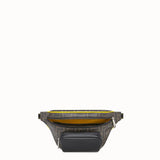 MEN'S FENDI BELT BAG Brown fabric belt bag