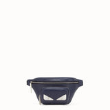 MEN'S FENDI BELT BAG Blue leather belt bag