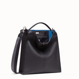 MEN'S FENDI PEEKABOO X-LITE FIT Black calfskin bag