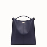 MEN'S FENDI PEEKABOO X-LITE FIT Blue Romano leather bag