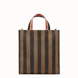 MEN'S FENDI TOTE Black canvas bag
