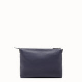 MEN'S FENDI MESSENGER Blue leather bag