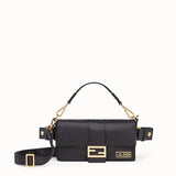 MEN'S FENDI BAGUETTE FENDI AND PORTER Black nylon bag