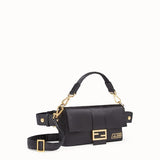 MEN'S FENDI BAGUETTE FENDI AND PORTER Black nylon bag