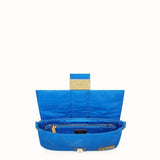 MEN'S FENDI BAGUETTE FENDI AND PORTER Blue nylon bag