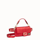 MEN'S FENDI BAGUETTE FENDI AND PORTER Red nylon bag