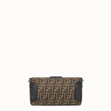 MEN'S FENDI BAGUETTE Brown fabric bag