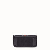MEN'S FENDI BAGUETTE Black tech fabric bag