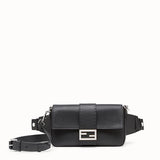 MEN'S FENDI BAGUETTE Black calfskin bag