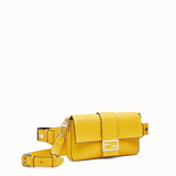 MEN'S FENDI BAGUETTE Yellow leather bag