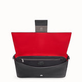 MEN'S FENDI BAGUETTE Black leather bag