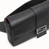 MEN'S FENDI BAGUETTE Black leather bag